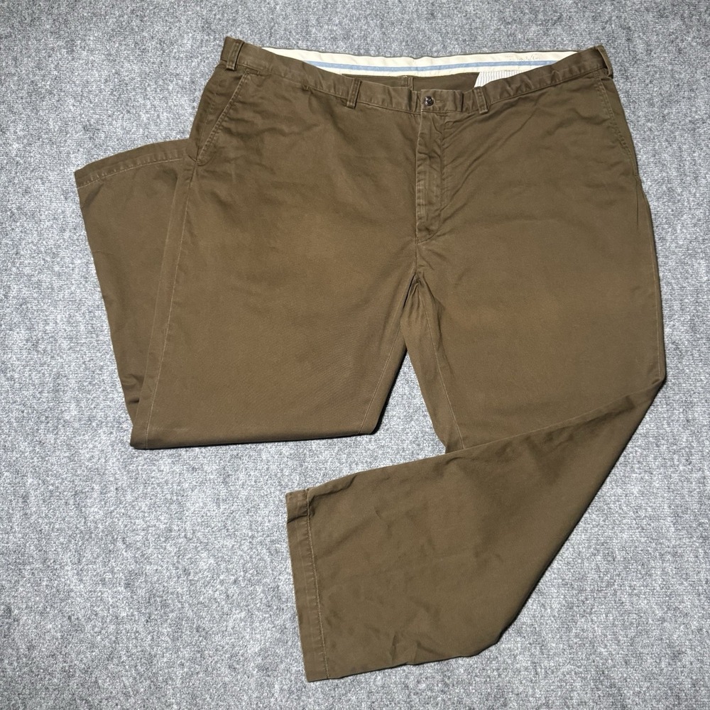 Polo Ralph Lauren Classic Fit Chino Pants Men Size 48B/30 Dark Brown Straight